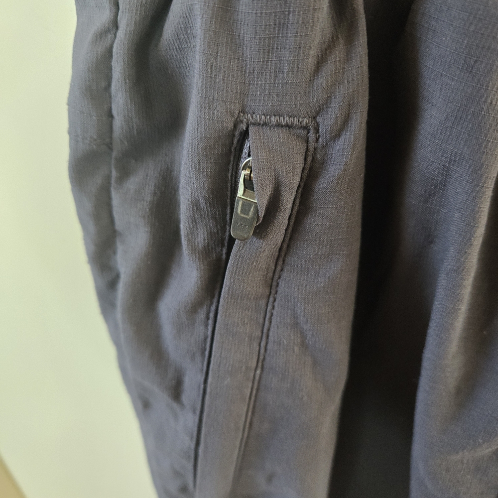 L.L. Bean Plus Size Elastic Waist Pants in Charcoal - Picture 3 of 6